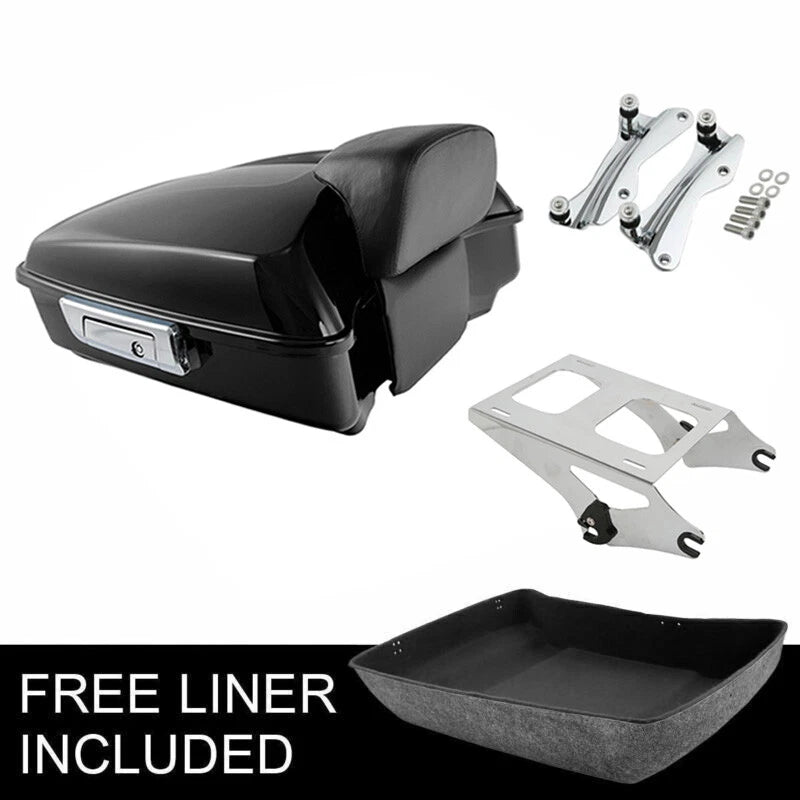 Chopped Trunk Backrest Mount & Docking Kit for Harley Touring (2014–2026)
