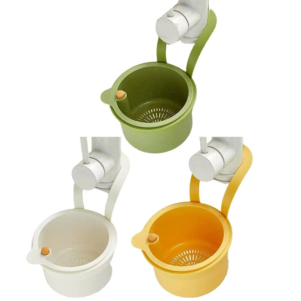 Multi Function Sink Strainer and Storage Basket for Kitchen Essentials