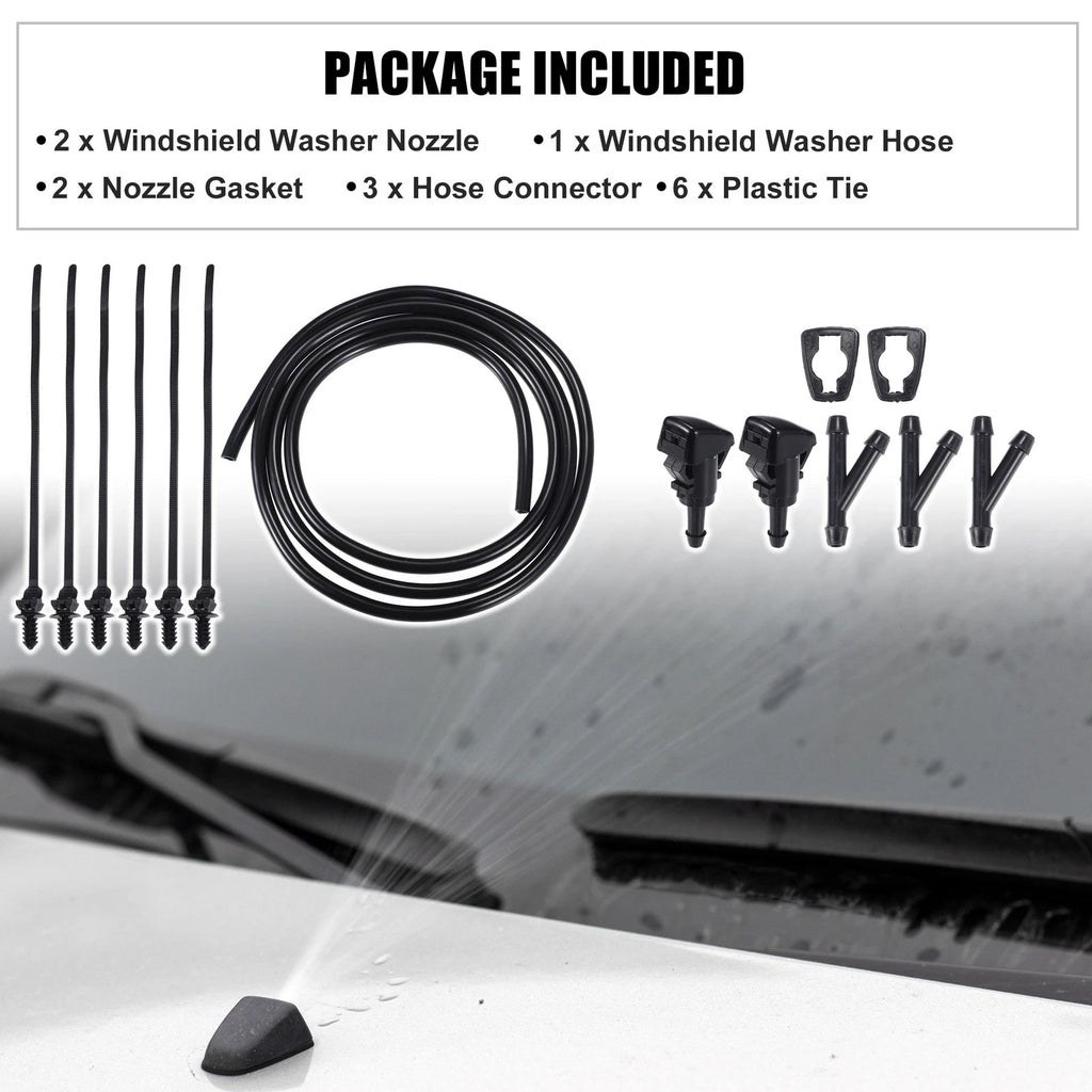 Windshield Washer Water Nozzle Replacement for Subaru Impreza (2005–2021)