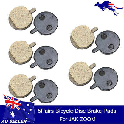 5 Pairs Resin Disc Brake Pads for JAK ZOOM MTB