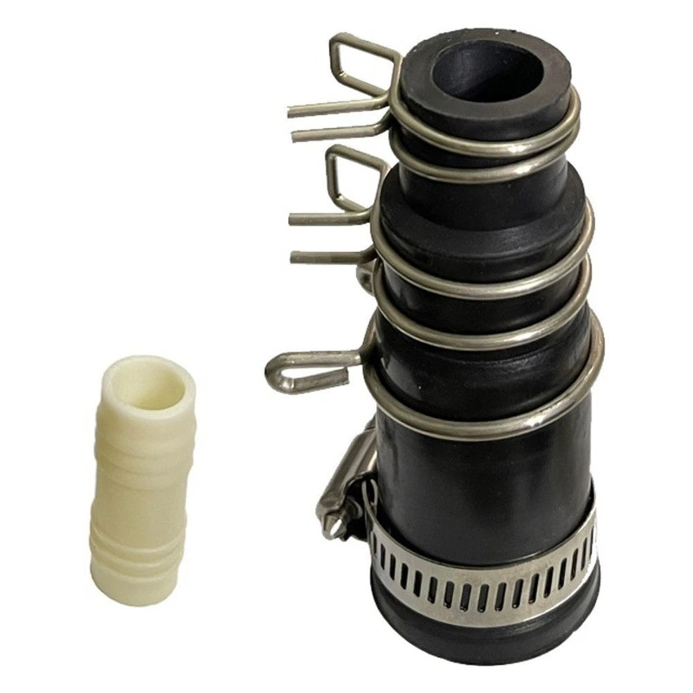 2X Dishwasher to Garbage Disposal Drain Hose Connection Kit with Clamp