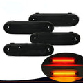 4X LED Side Marker Light Smoked for Mazda MX-5 Miata (1990–2005)
