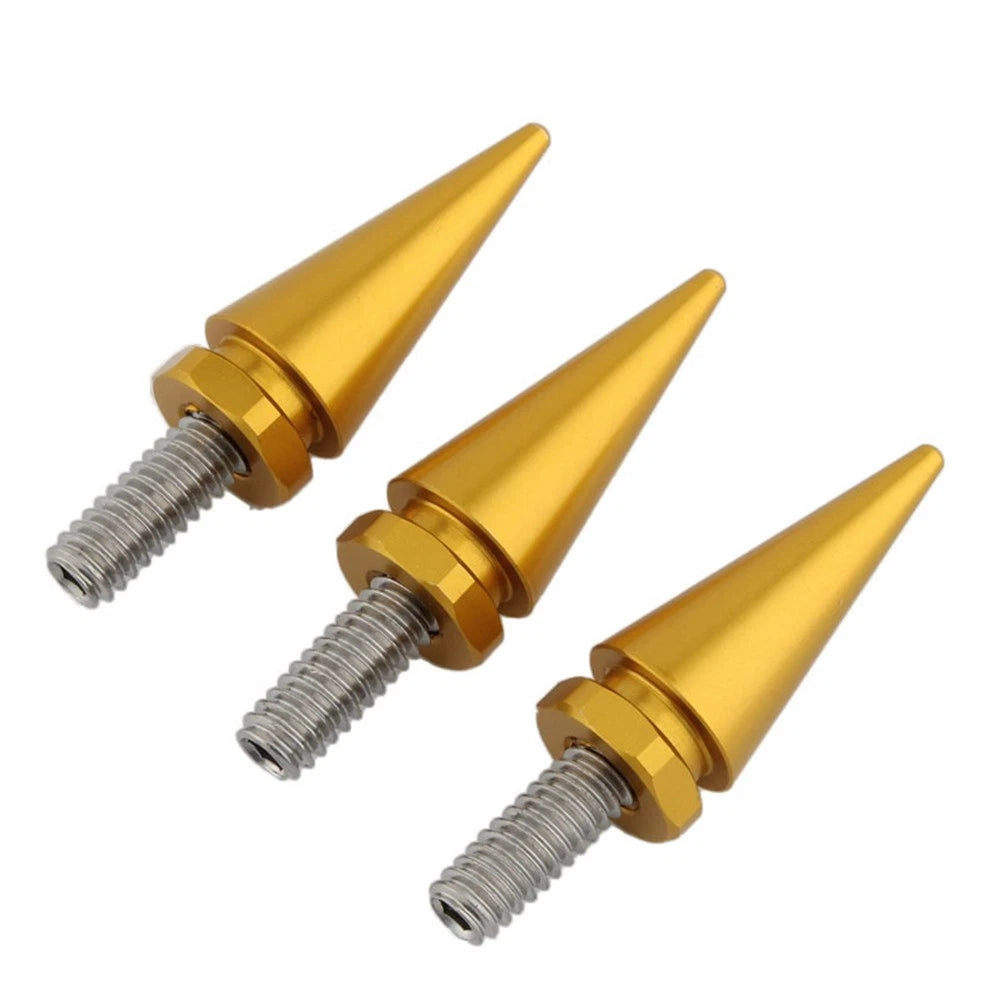 6mm Gold Windscreen Screws for Harley Electra Glide (1996–2013)
