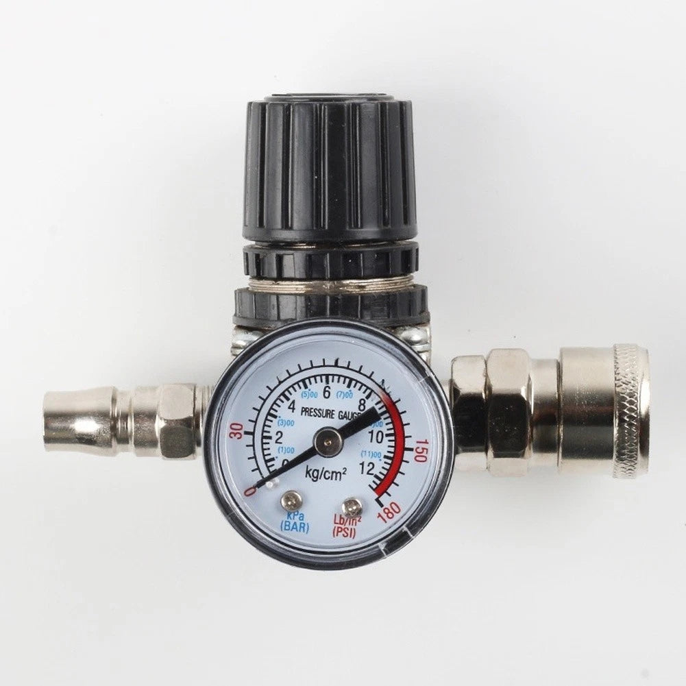 Pressure Regulating Valve 140 PSI with Quick Connector for Air Tools