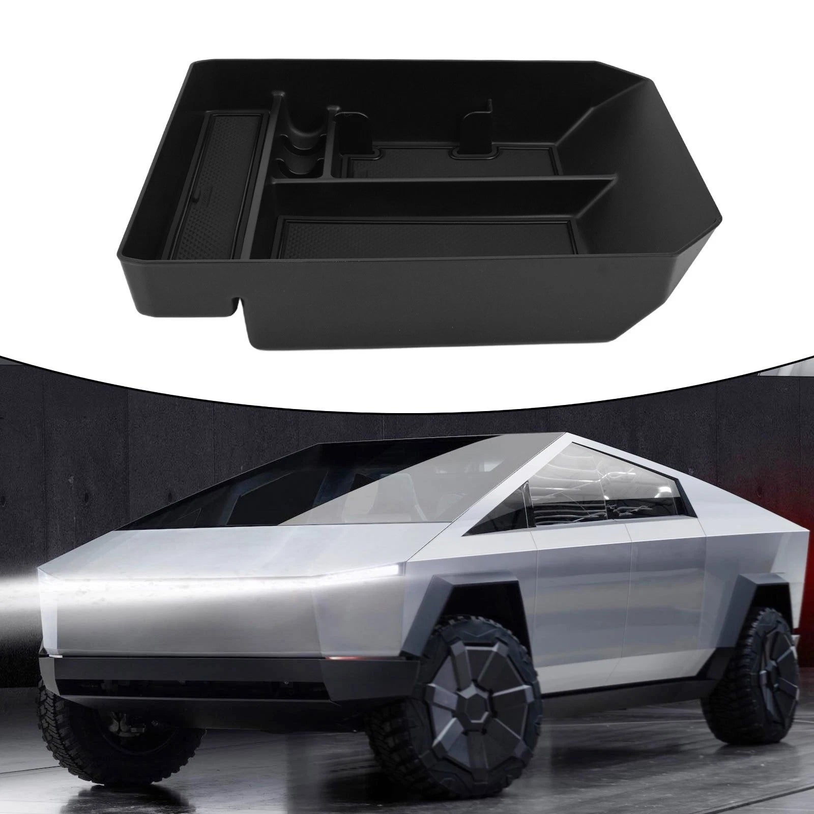 Armrest Console Storage Box Organizer for Tesla Cybertruck (2024)
