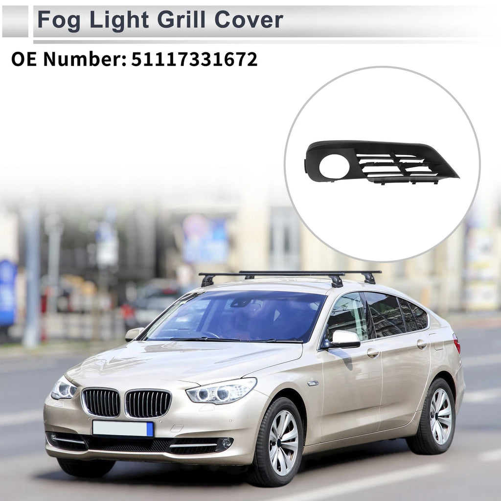 Front Right Fog Light Grill Replacement for BMW 535i GT (2010–2017)
