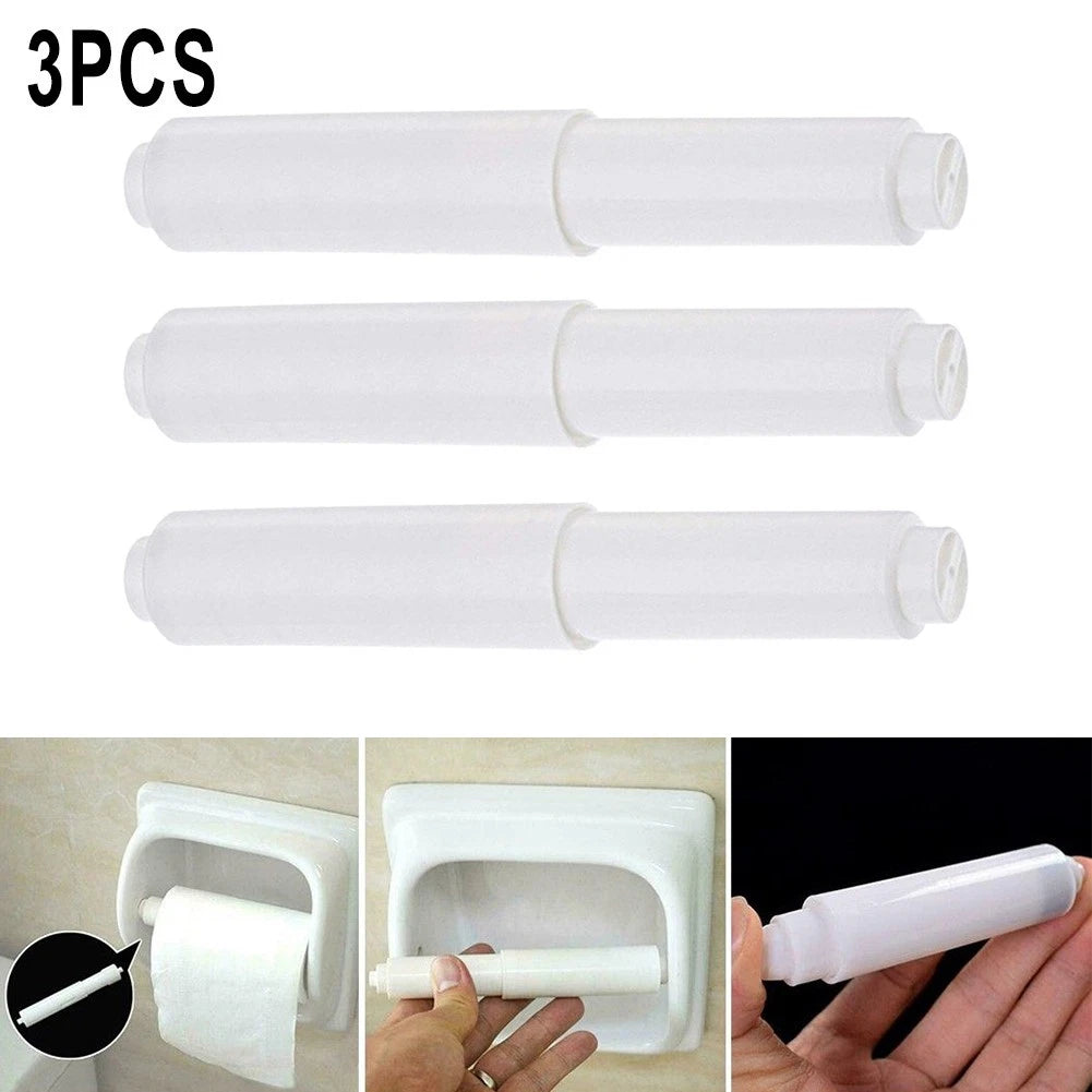 Toilet Roll Spindles for Flexible Insert-Spring Plastic+Metal