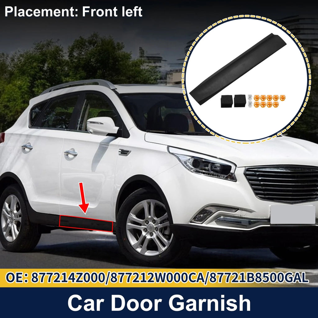 Front Left Door Lower Trim Panel Replacement for Hyundai Santa Fe (2019–2023)