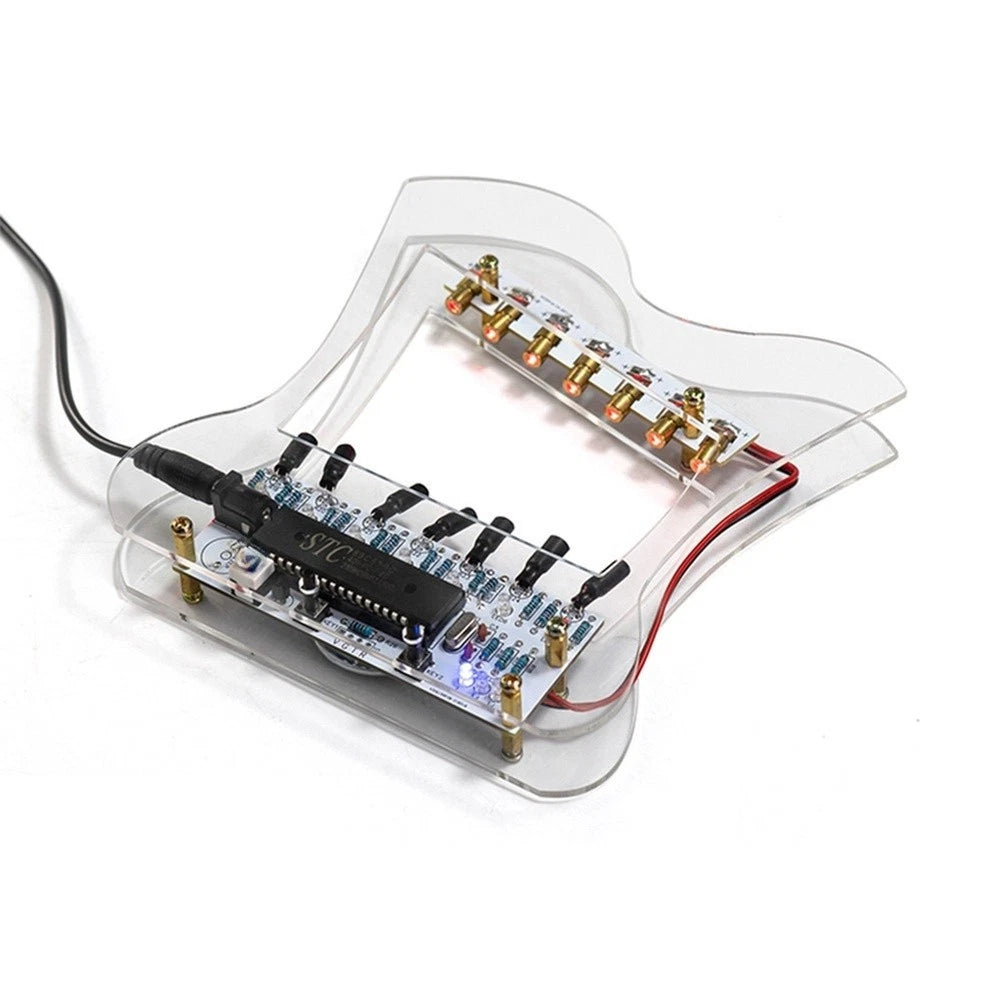 DIY Piano Kit with Adjustable Brightness and Built-in Speaker