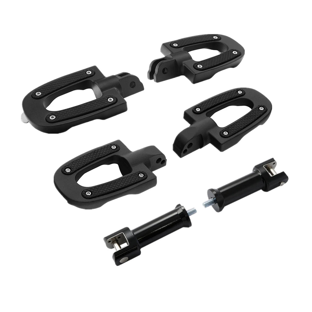 Driver Passenger Footpegs with Bracket for Harley Softail (2018–2023)
