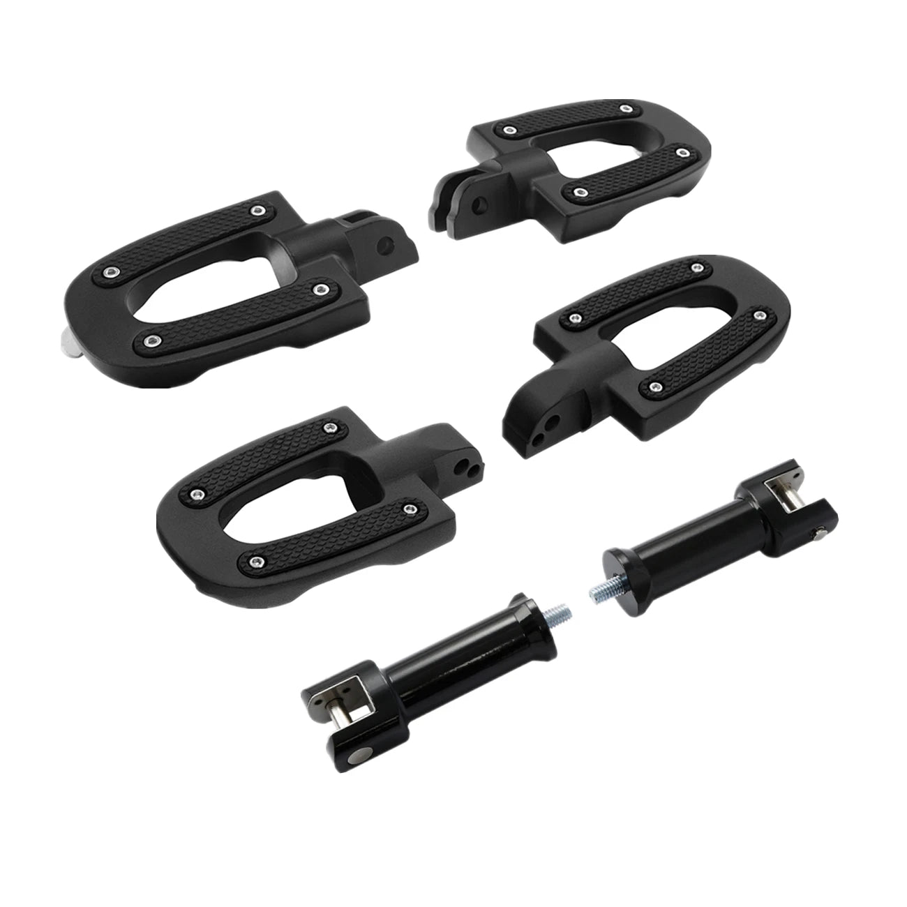 Driver Passenger Footpegs with Bracket for Harley Softail (2018–2023)