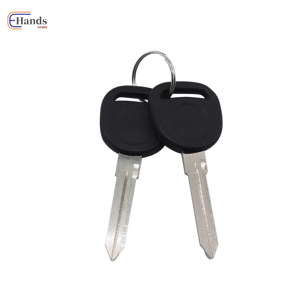 2X Ignition Logo Key Uncut Blade Blank for GM Chevy Truck Van (B102-P)
