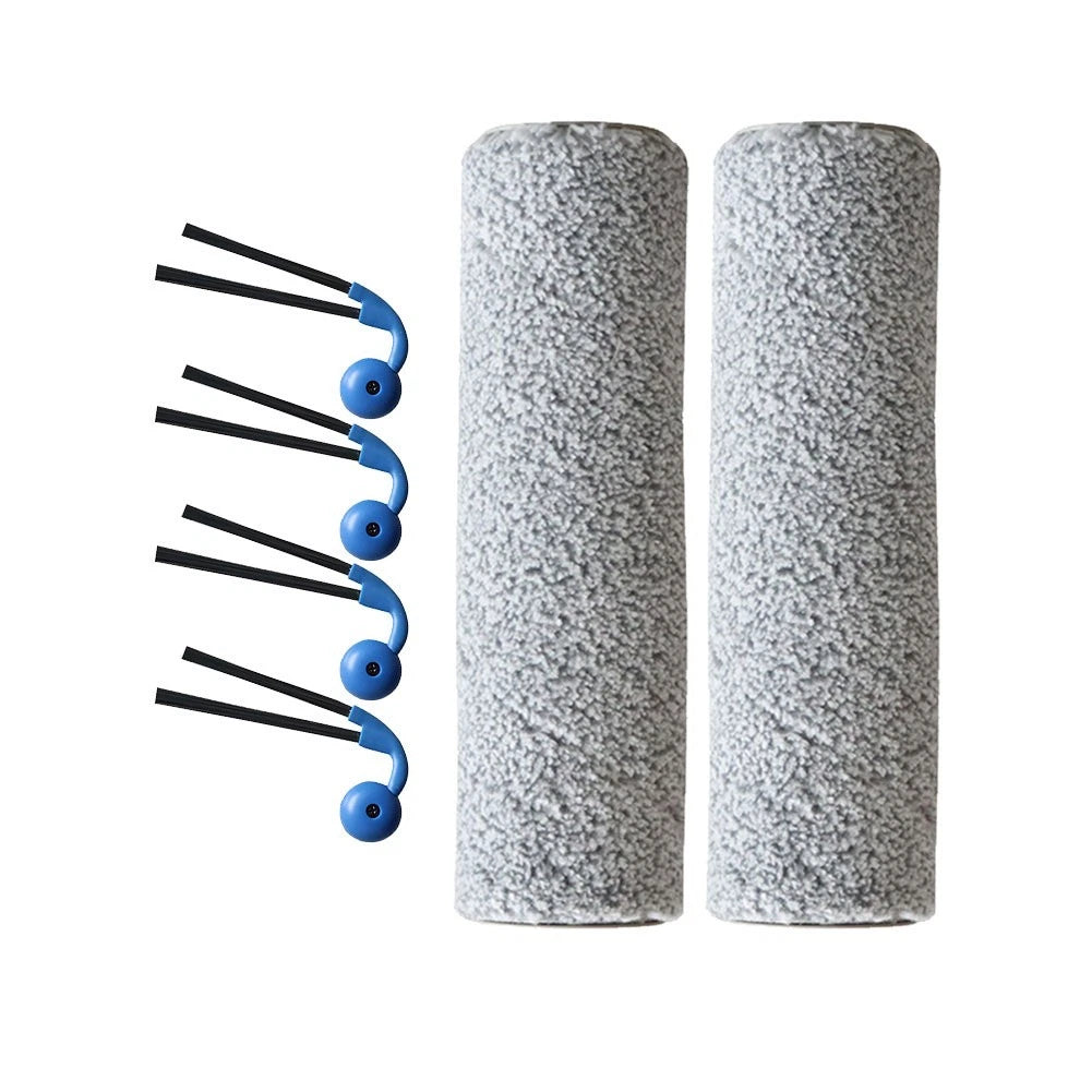 Side Brush and Mop Roller Replacement Set for Ecovacs Deebot X9 PRO X11 PRO