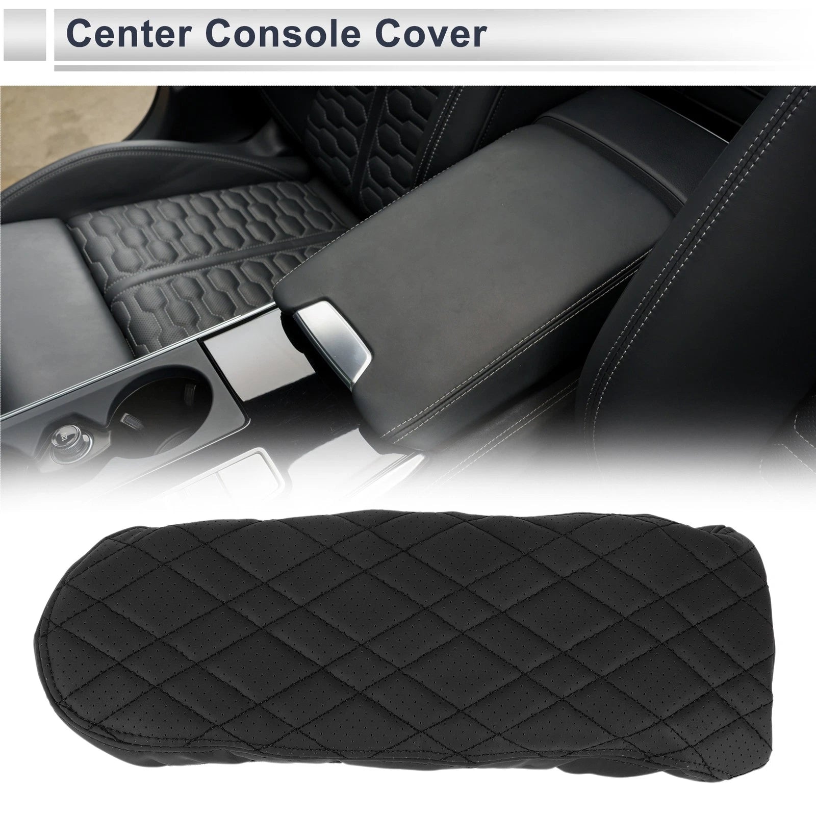 Car Center Console Cover Replacement for BMW 2 Series (2021–2024) Black
