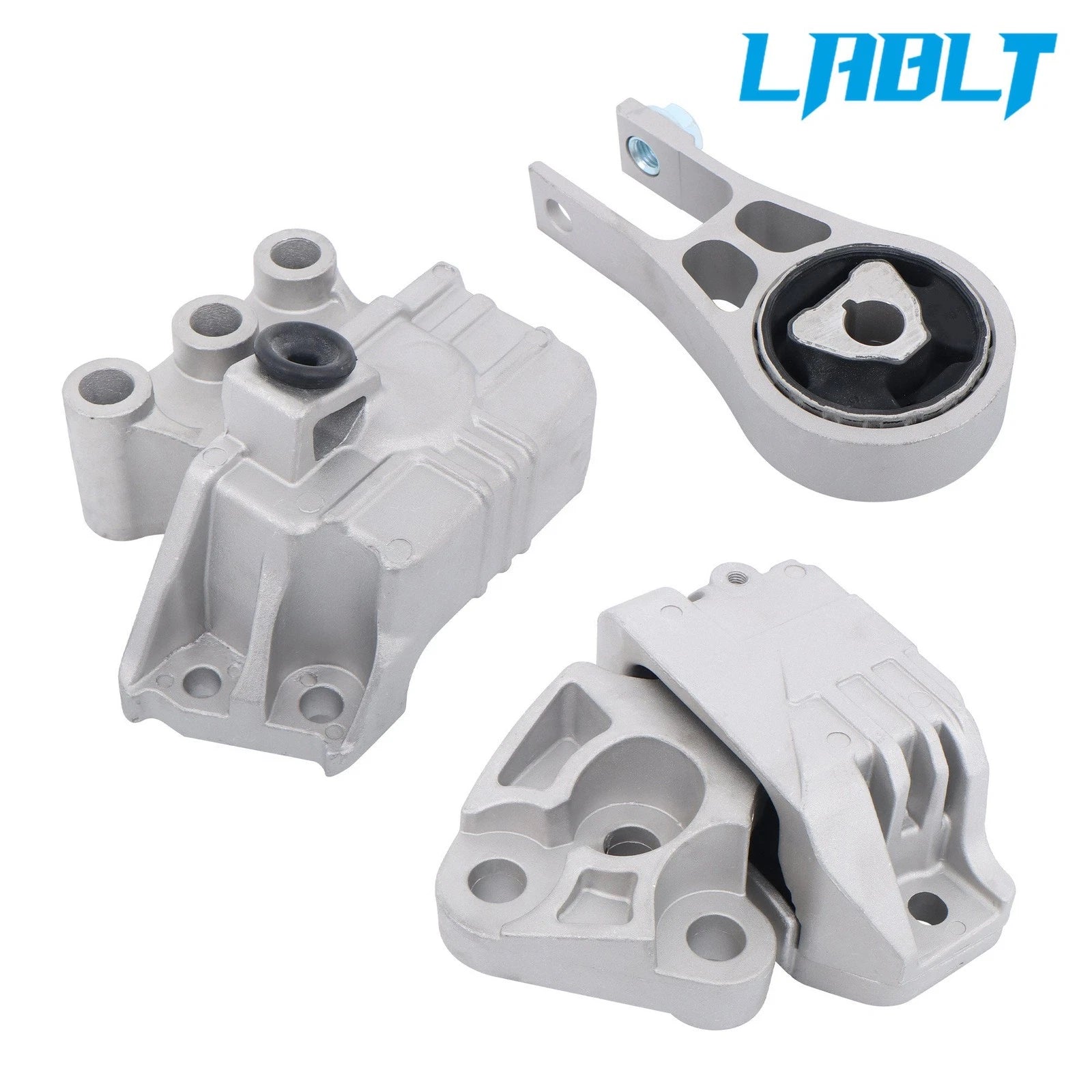 3X Engine Mounts & Transmission Mount Set for Jeep Compass (2017–2022)