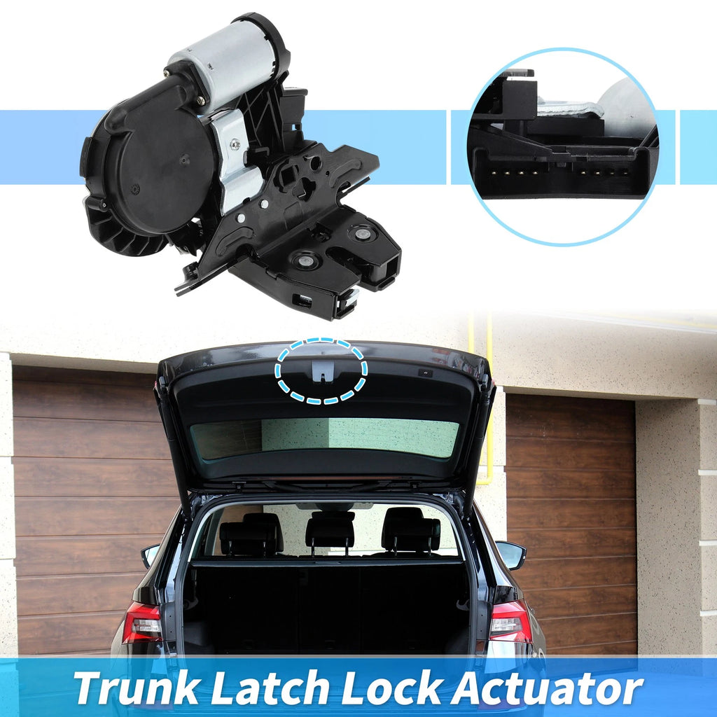 Trunk Latch Lock Actuator Replacement for Chevy Suburban Tahoe GMC Yukon (2007–2014)
