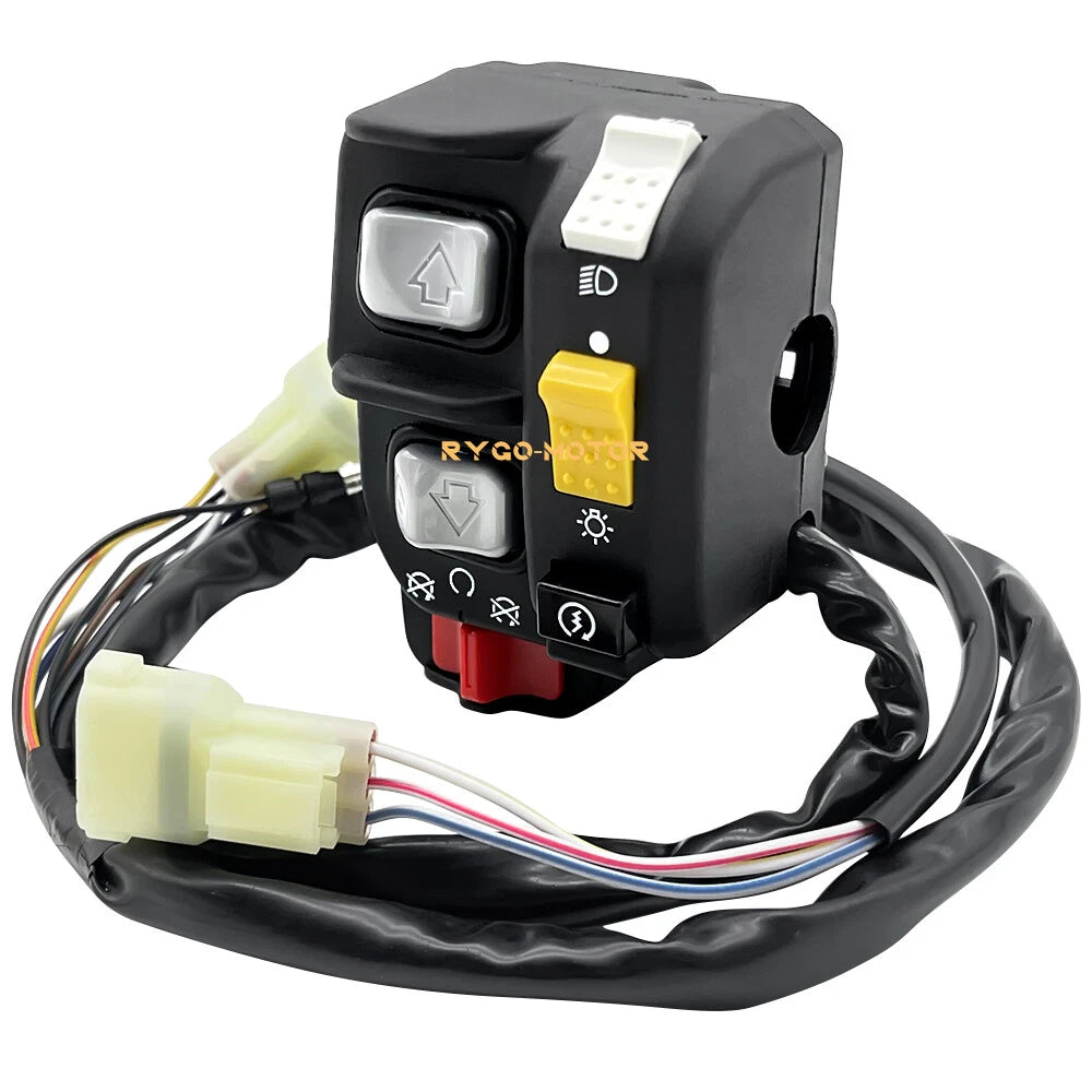 Left Handlebar Start Stop Switch Headlight for Honda TRX450ES (1998–2001)