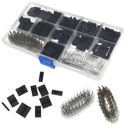620pcs Assorted Pins for Wiring (254mm Pitch Wire Cable Header Connector)