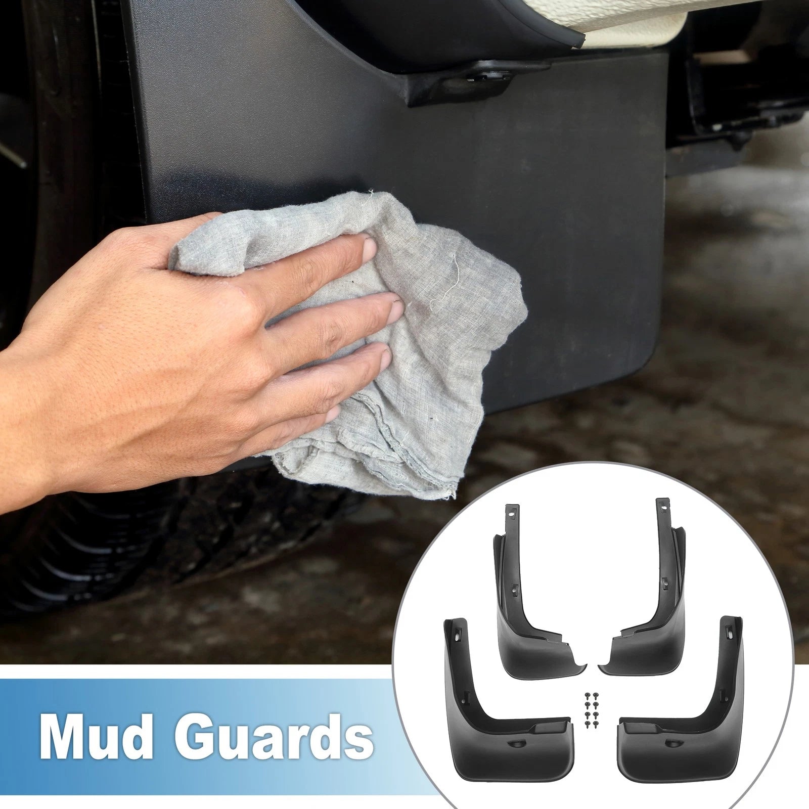 Mud Flap Splash Guard for Toyota Corolla (2003–2008)