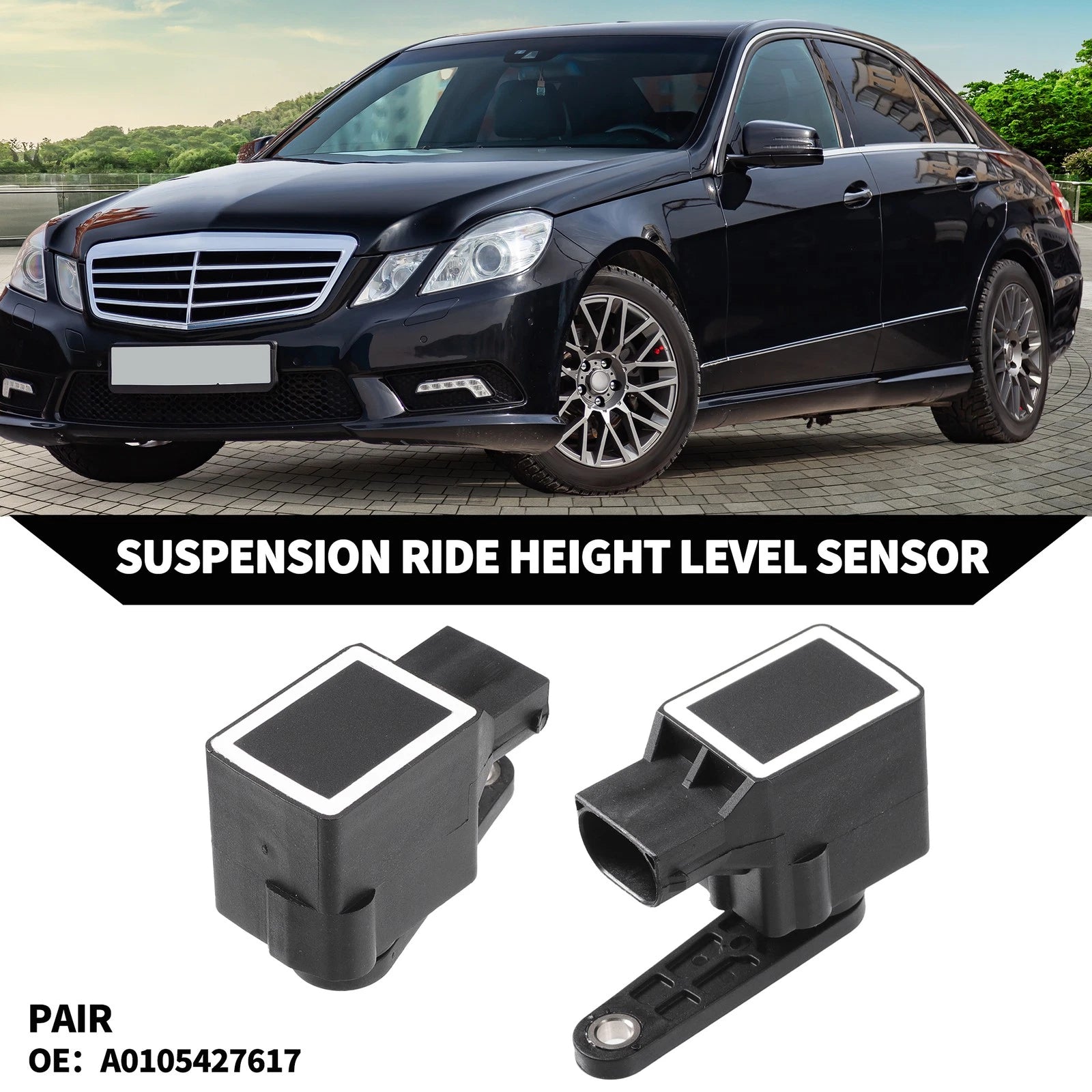 Ride Height Level Sensor Front Left for Mercedes E320 (2003–2008)