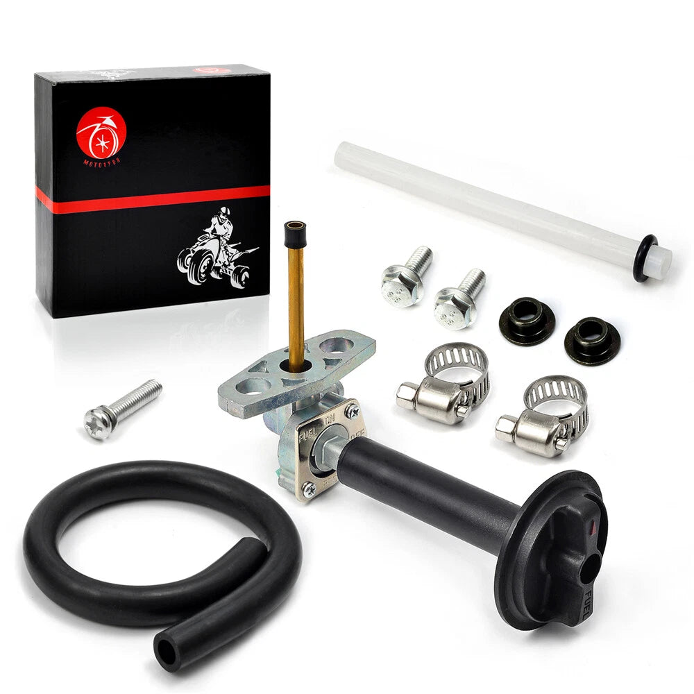 Fuel Valve Petcock & Lever Screw for Honda Rancher 420 TRX420 (2007–2013)