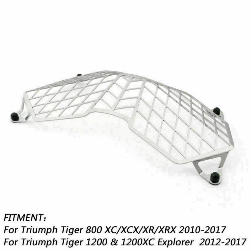 Headlight Protector Grille Guard Cover for Tiger 800 (2017) & Explorer 1200 (2016)
