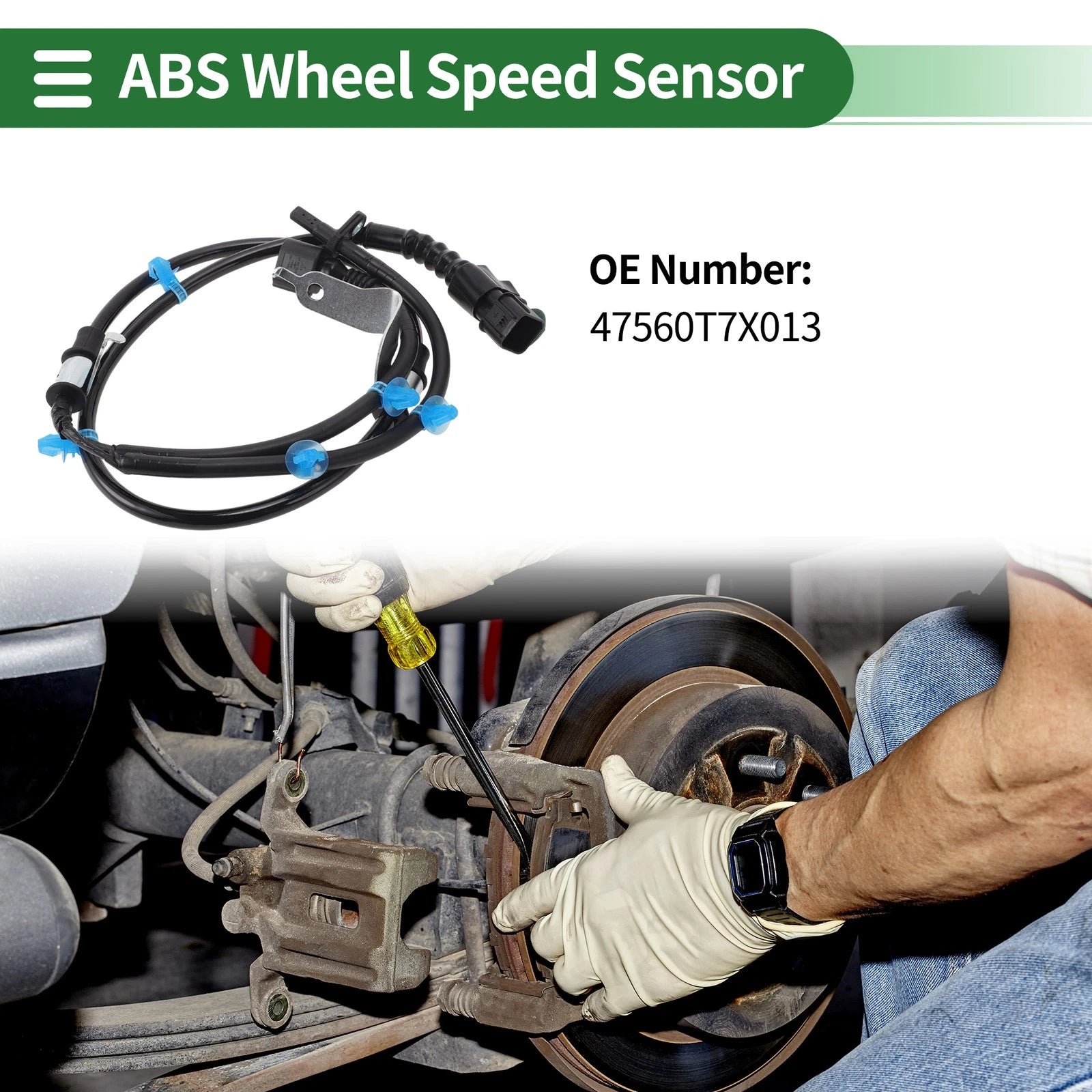 ABS Wheel Speed Sensor Replacement for Honda HRV (2016–2022) Left Side
