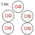 Set of 5 Carburetor Float Bowl Gasket Kit for Honda GX240 GX270 GX340 GX390