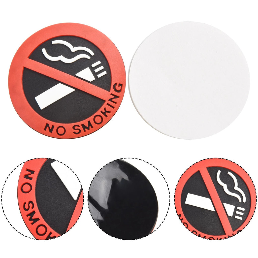 Interior Non-smoking Sticker for Universal Use (5cm x 5cm)
