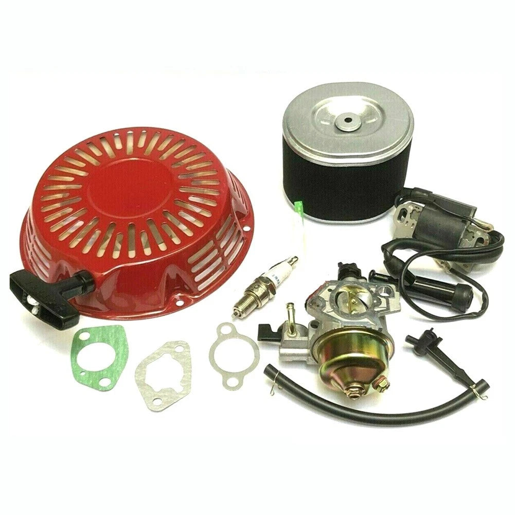 Replacement Service Kit for - Carburetor Gaskets, Ignition Coil, Recoil Starter
