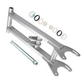 4" Heavy Duty Extended Chrome Rear Swing Arm for Yamaha Banshee YFZ 350 (1987–2006)