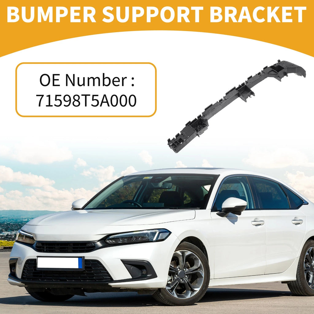 LH Rear Bumper Support Bracket for Honda Fit (2015–2017) 1 Pc ABS