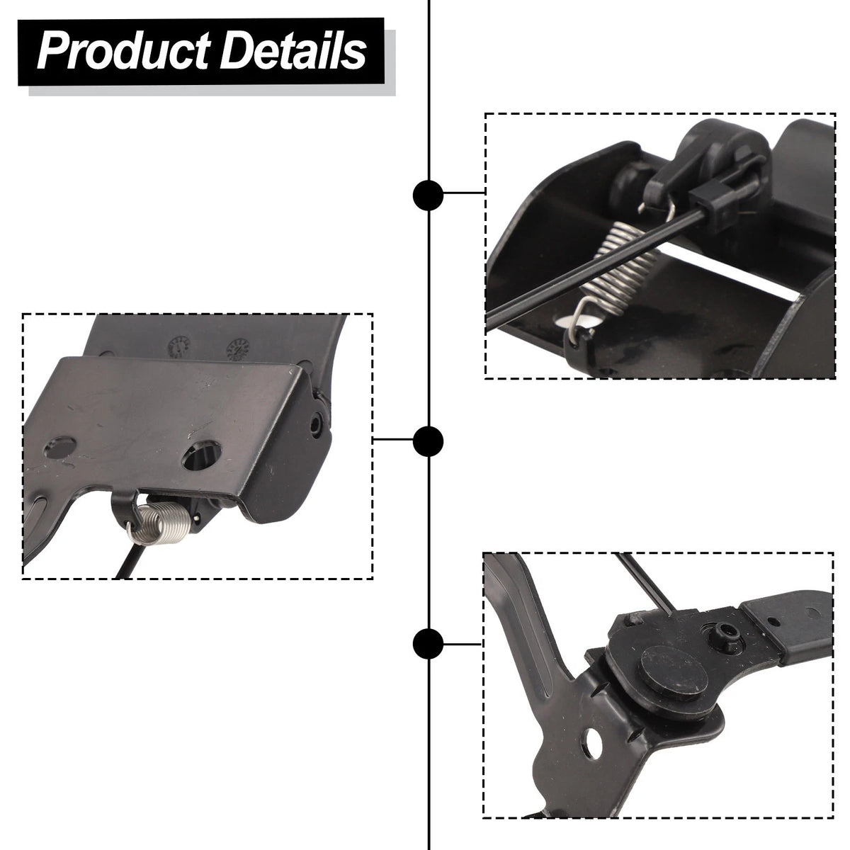 Hood Release Lever Handle for Tucson (2016–2020) 81140-D3000