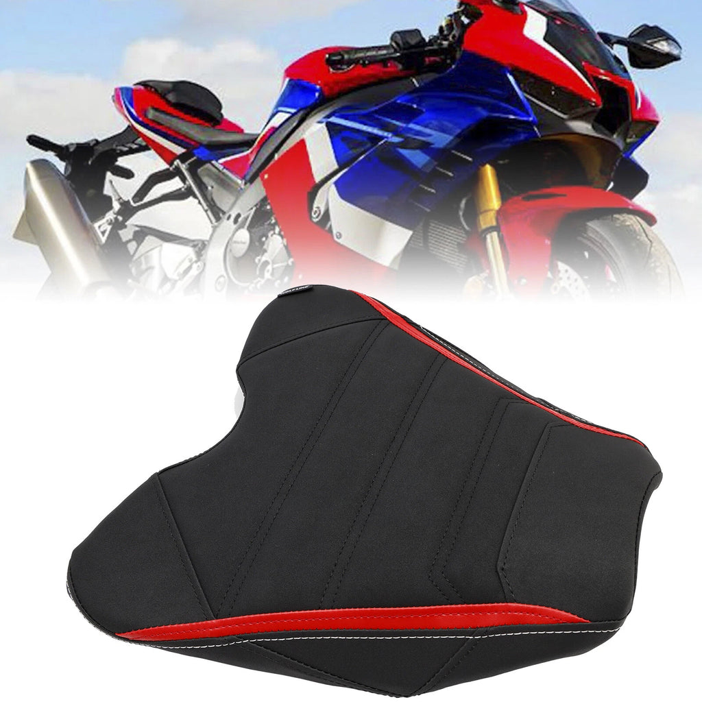 Front Raider Seat Driver Cushion PU Fit Red for Honda CBR1000RR-R (2020–2023)
