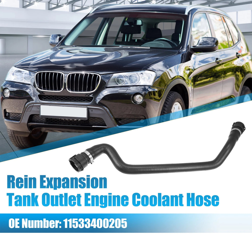 Expansion Tank Outlet Engine Coolant Hose Replacement for BMW X3 (2011–2024)