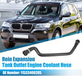 Expansion Tank Outlet Engine Coolant Hose Replacement for BMW X3 (2011–2024)