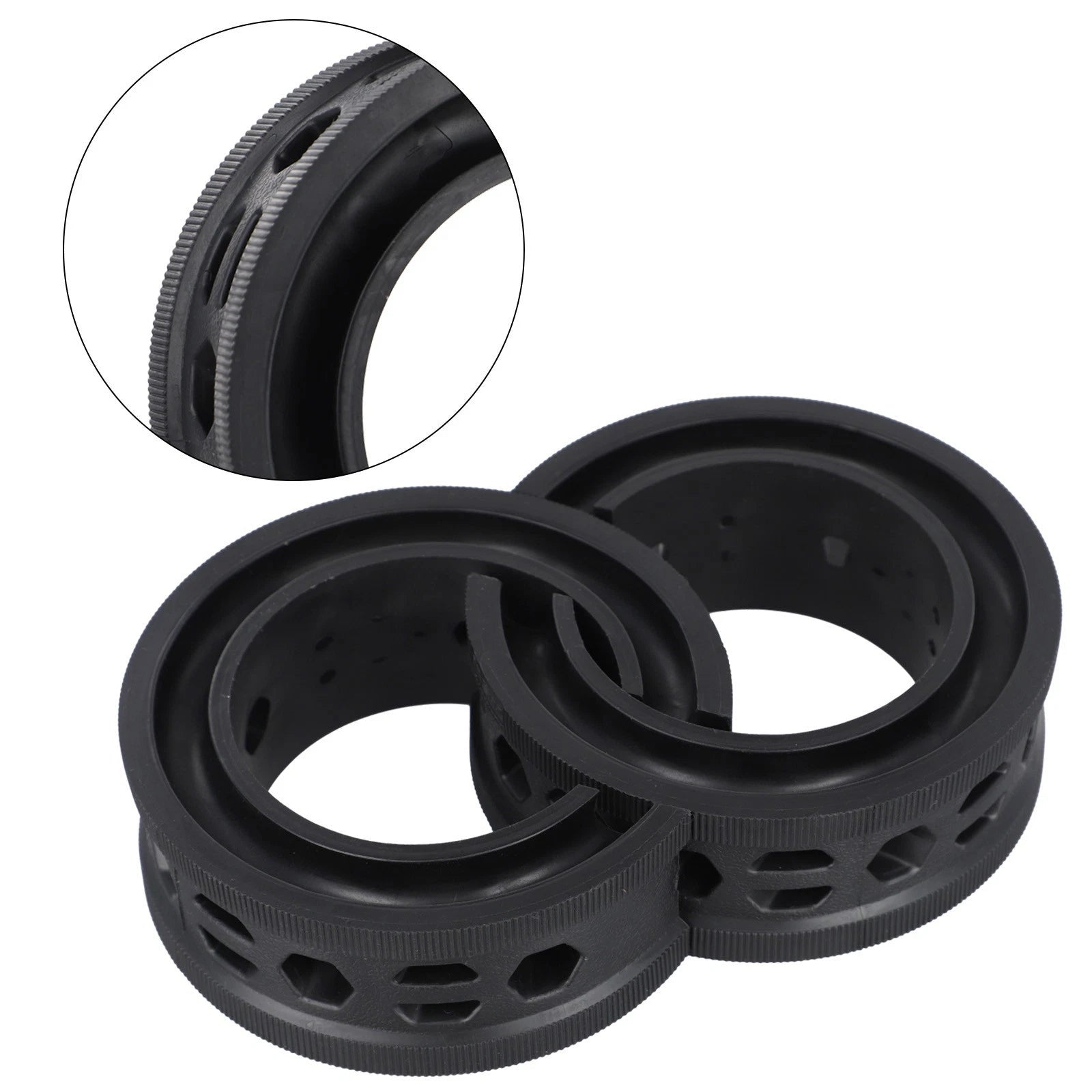 2 Rubber Coil Spring Buffers for Cars Trucks SUVs (Compatible)