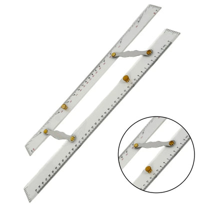 600mm Pull-Apart Parallel Ruler for Marine Plotting Tool