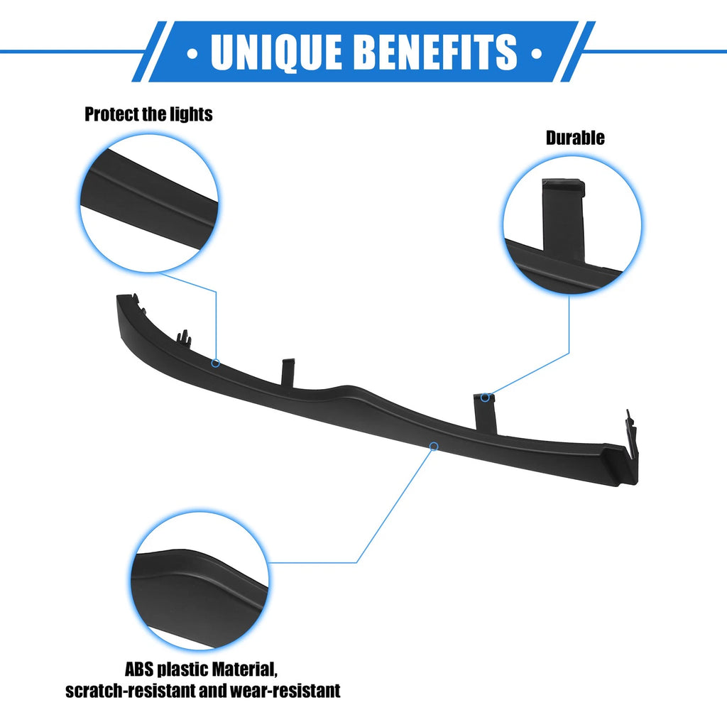 Front Lower Grille Headlight Trim Panel for BMW 330xi Pair (2001–2005)