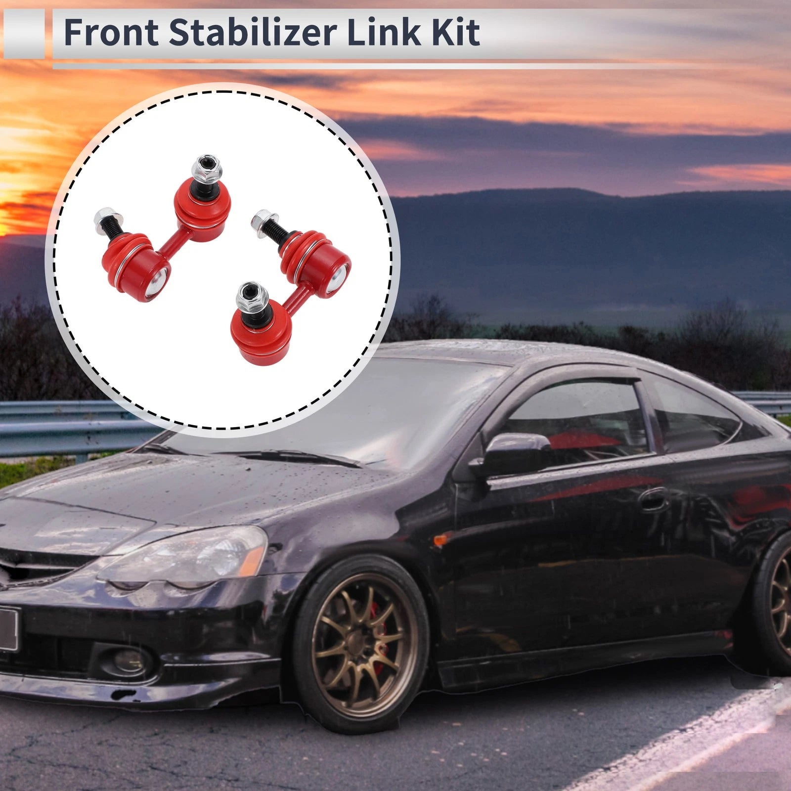 Front Stabilizer Bar Links Replacement for Acura RSX 2002-2006 Pair