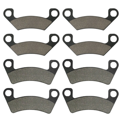 Front And Rear Brake Pads Set Replacement for John Deere XUV560 (2012–2016)