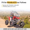Rear Axle Shaft & Wheel Hub for Honda TRX400EX Sportrax 400 (1999–2008)