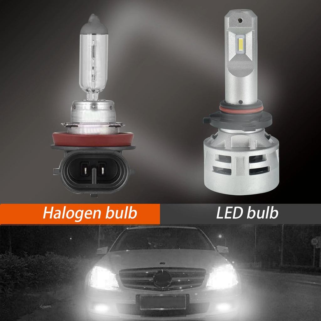 2X 9005 HB3 Headlight Bulbs Conversion Kit for - LED 10000LM