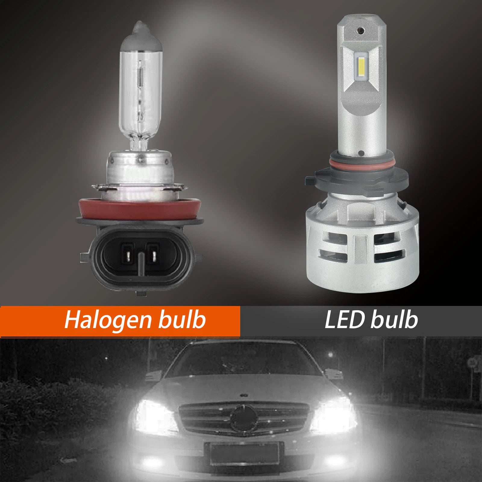 2X 9005 HB3 Headlight Bulbs Conversion Kit for - LED 10000LM