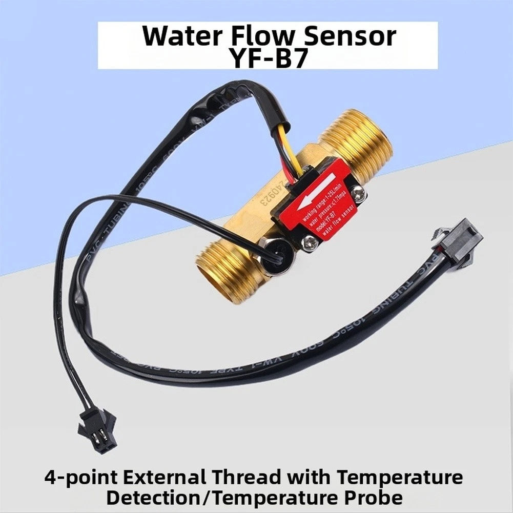 YF-B7 Water Flow Sensor for G1/2 Inch Applications (1-25 L/min)