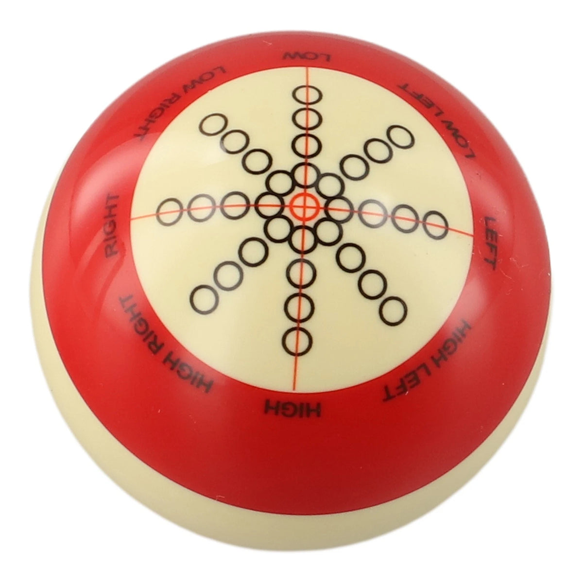 2X Billiard Cue Balls with Standard Markings for Practice and Training