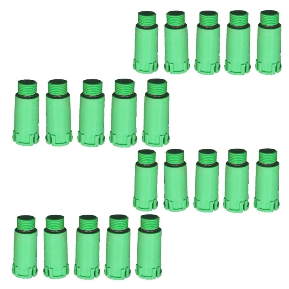 20 pcs Blue 1/2 Inch Construction Adapter for Pressure Testing