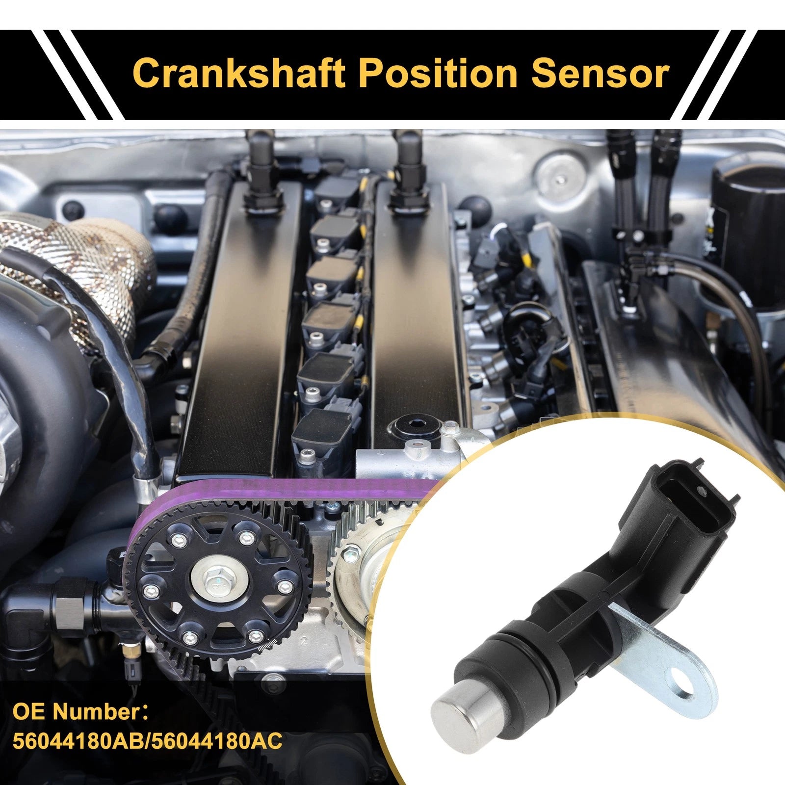 Crankshaft Position Sensor Replacement for Dodge Ram 1500 (2001–2008)
