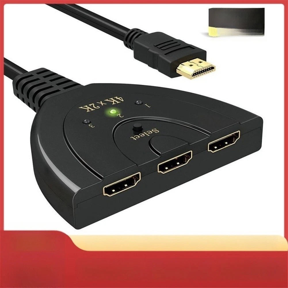 Digital Interface Switcher for 3 Input 4K 1080P Output