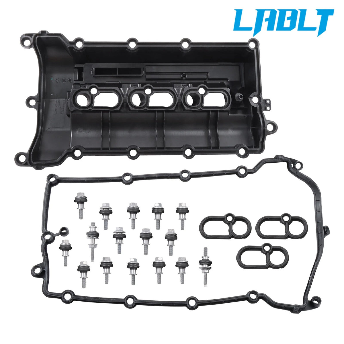 RH Engine Valve Cover with Gasket Bolt Set for Land Rover Discovery LR4 (2010–2016)